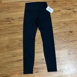 ZYIA Active Black Brilliant Hi-Rise Leggings 28” (Size 8-10)